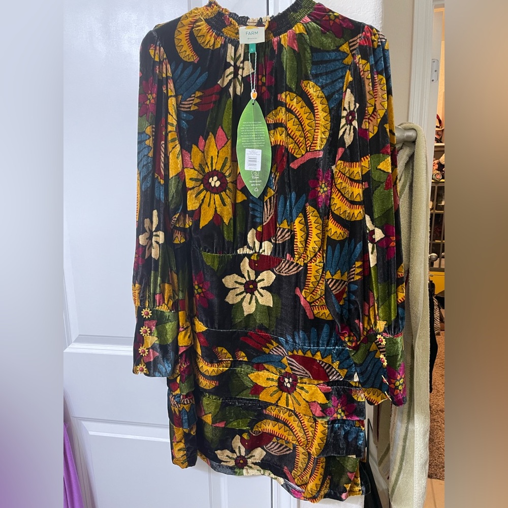 NwT Farm Rio Macaw dress
